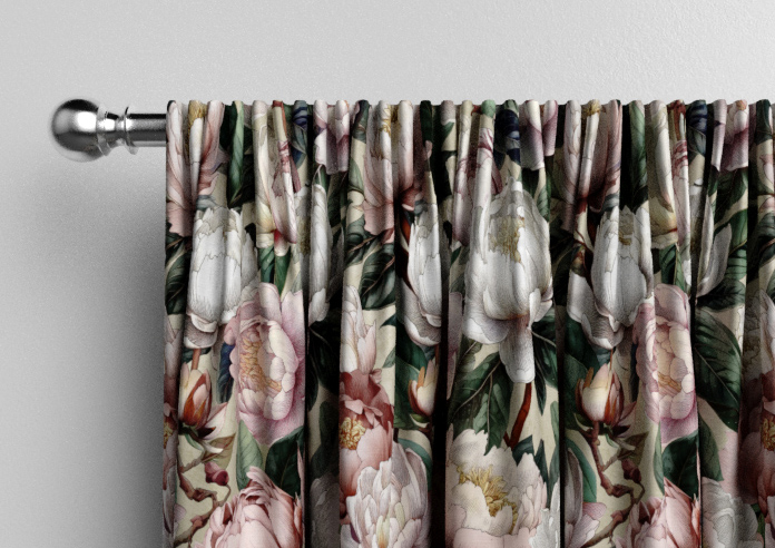 Henley, Peony Bloom Wiginton - Made to Measure Curtains - Image 9
